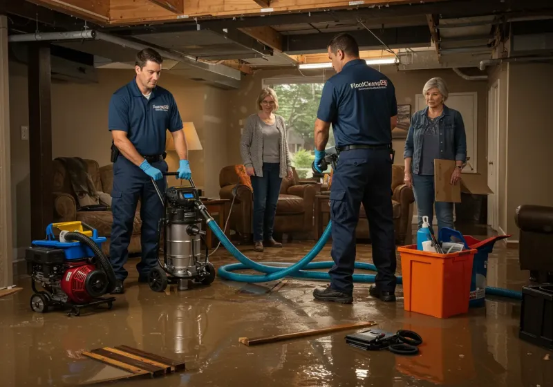 Basement Water Extraction and Removal Techniques process in Woodruff County, AR